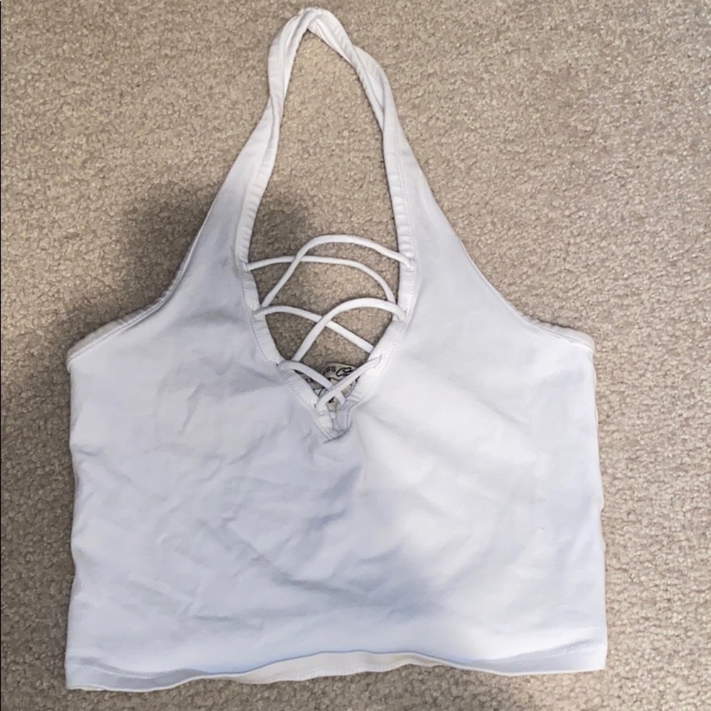 EXPRESS Crop Top halter